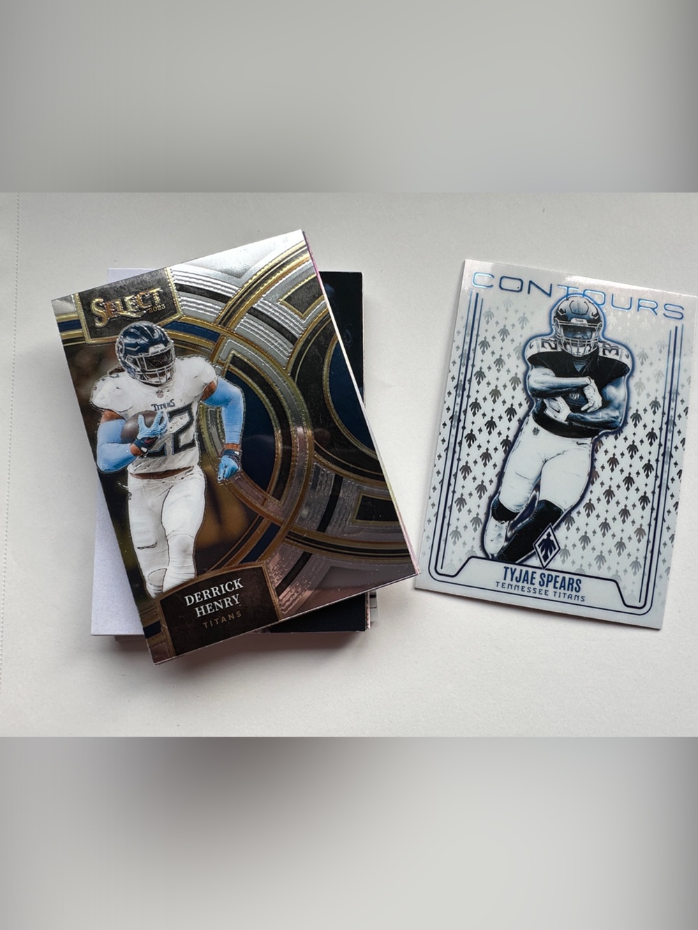 Topps and Panini Tennessee Titans Football Card Set of 17